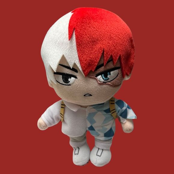 Great Eastern Entertainment My Hero Academia Shoto Todoroki Plush 8" - Picture 2 of 4